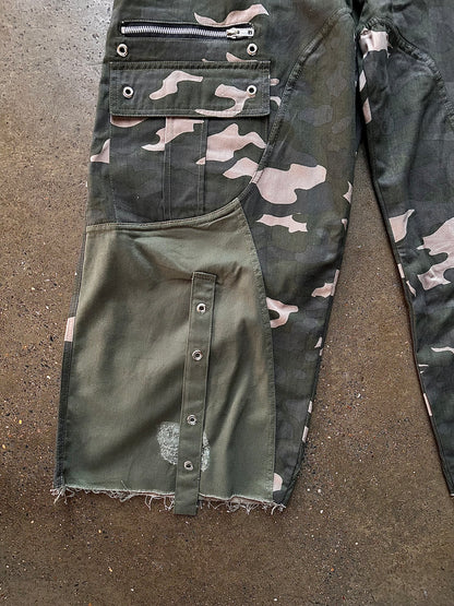 "WAR" CAMO DENIM